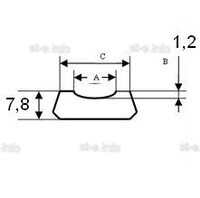 Плоские керамические подкладки С-27mm - st-e.info - Томск