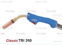 Горелка для полуавтоматической сварки TBi 260-blue-ESG, длина 4 метра - st-e.info - Томск