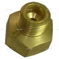 Переходник G3/4-Сп21,8 (для импортного редуктора)  - st-e.info - Томск