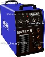 Сварочный полуавтомат инверторный одноблочный Brima MIG/MMA-160 - st-e.info - Томск