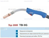 Горелка для полуавтоматической сварки TBI 8G-blue-RGZ, длина 3 метра - st-e.info - Томск