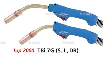 Сварочная горелка для полуавтомата TBi 7G Long (Длинная), длина рукава 5м - st-e.info - Томск