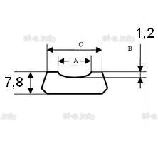 Плоские керамические подкладки С-27mm - st-e.info - Томск