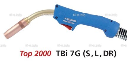 Горелка для полуавтомата TBi 7G Short, длина 4 метра - st-e.info - Томск