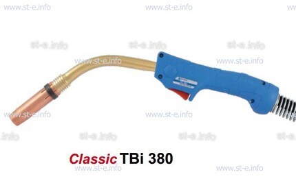 Горелка для полуавтоматической сварки TBi 380-blue-ESG,длина 4 метра - st-e.info - Томск