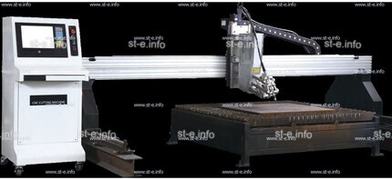 Шести-осевая портальная машина термической резки металла ST-BEVEL3580-SE(2500х6000мм) - st-e.info - Томск