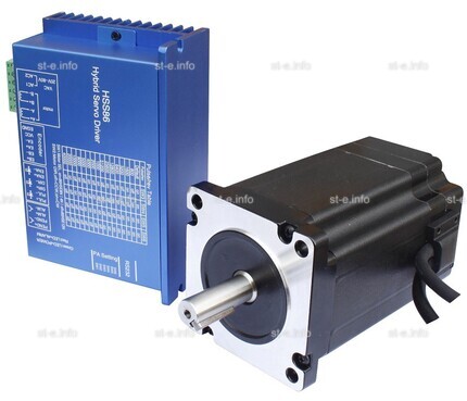 Шаговые двигатели с контроллером управления NEMA 34 - 86HSE4N-BC38 - st-e.info - Томск