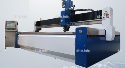Станок гидроабразивной резки Waterjet-6020 (Рабочая зона 6000*2000м) - st-e.info - Томск