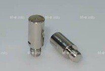 Электрод для плазмотрона ERGOCUT S25, ERGOCUT S25K, ERGOCUT S45 арт. PR0105 (короткий) - st-e.info - Томск